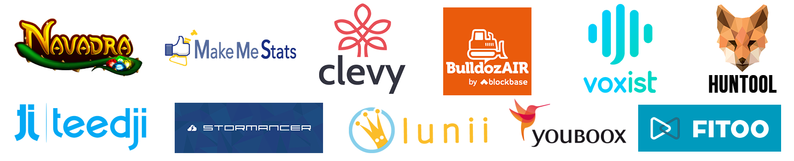 Startups accompagnées et interviewées par DOJO